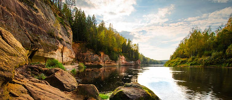Qué ver en Baltic States Valley of the Gauja river
